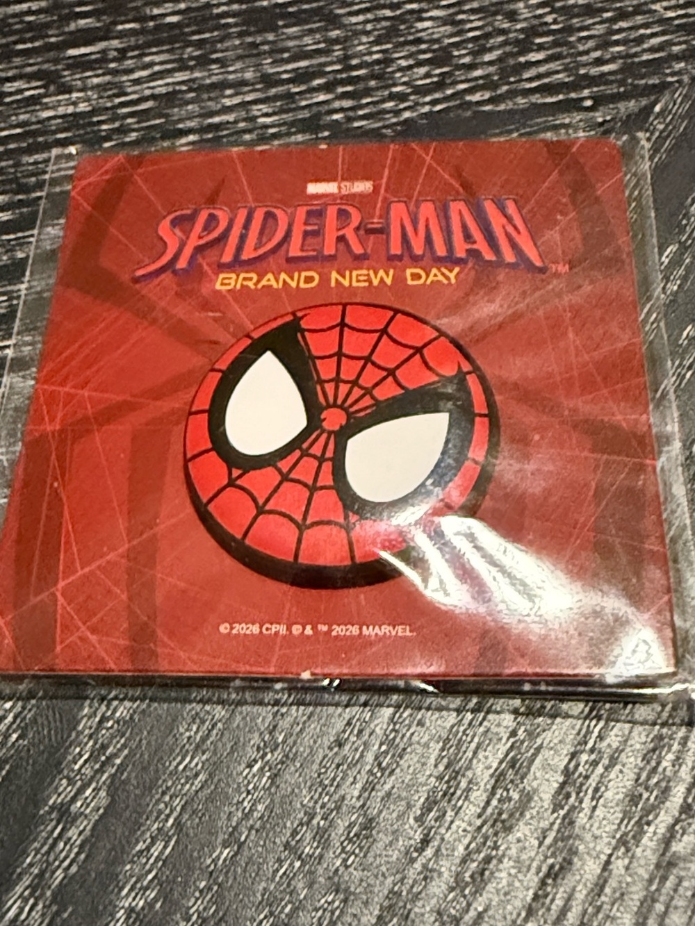 NEW Spider-Man Brand New Day Pin